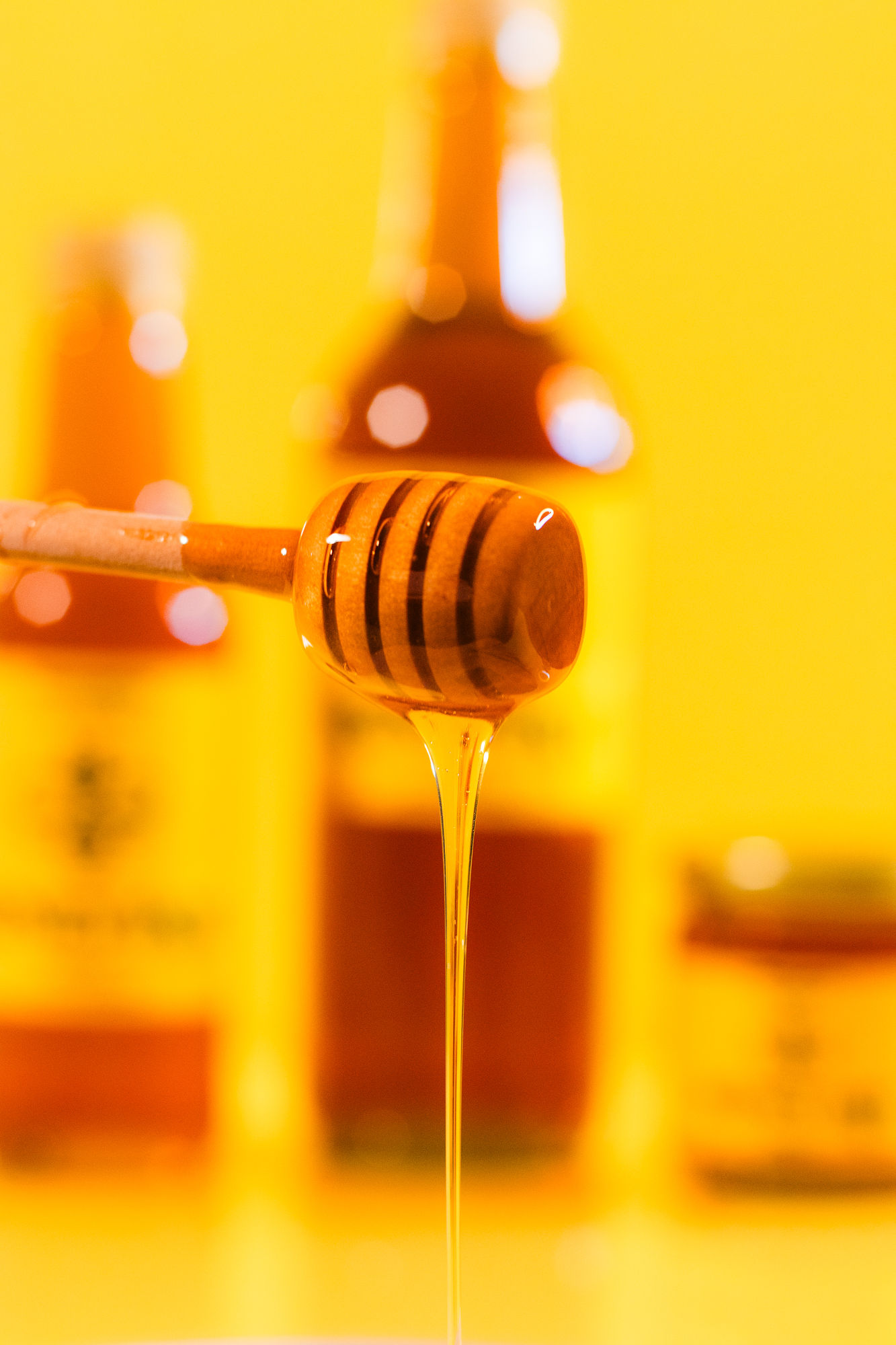 Miel 100% pura y artesanal Honey Pot cosechada en Guanare Portuguesa Venezuela