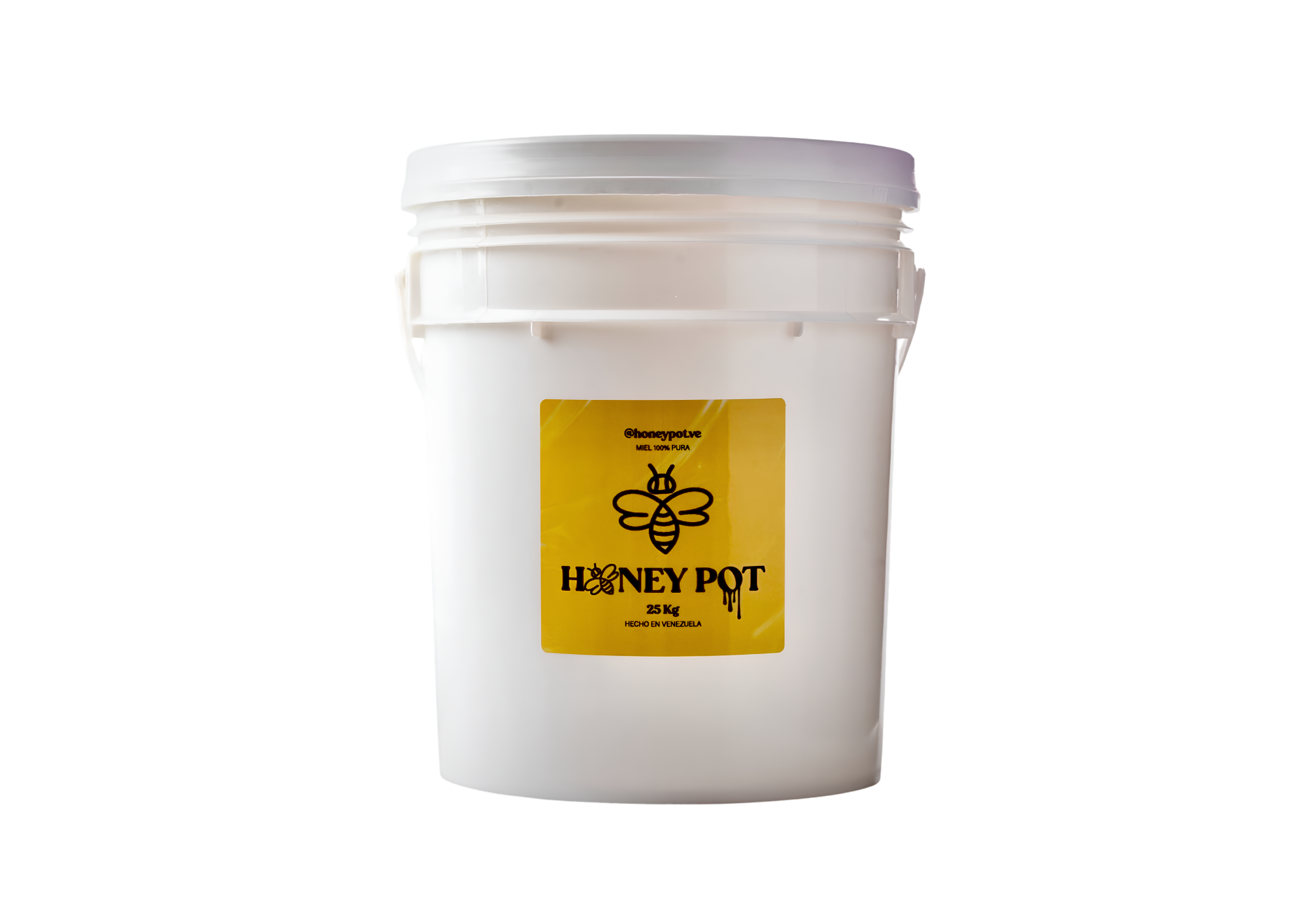Cubeta de Miel Pura de Abeja 25 kg - Miel pura artesanal Honey Pot cosechada en Guanare Portuguesa