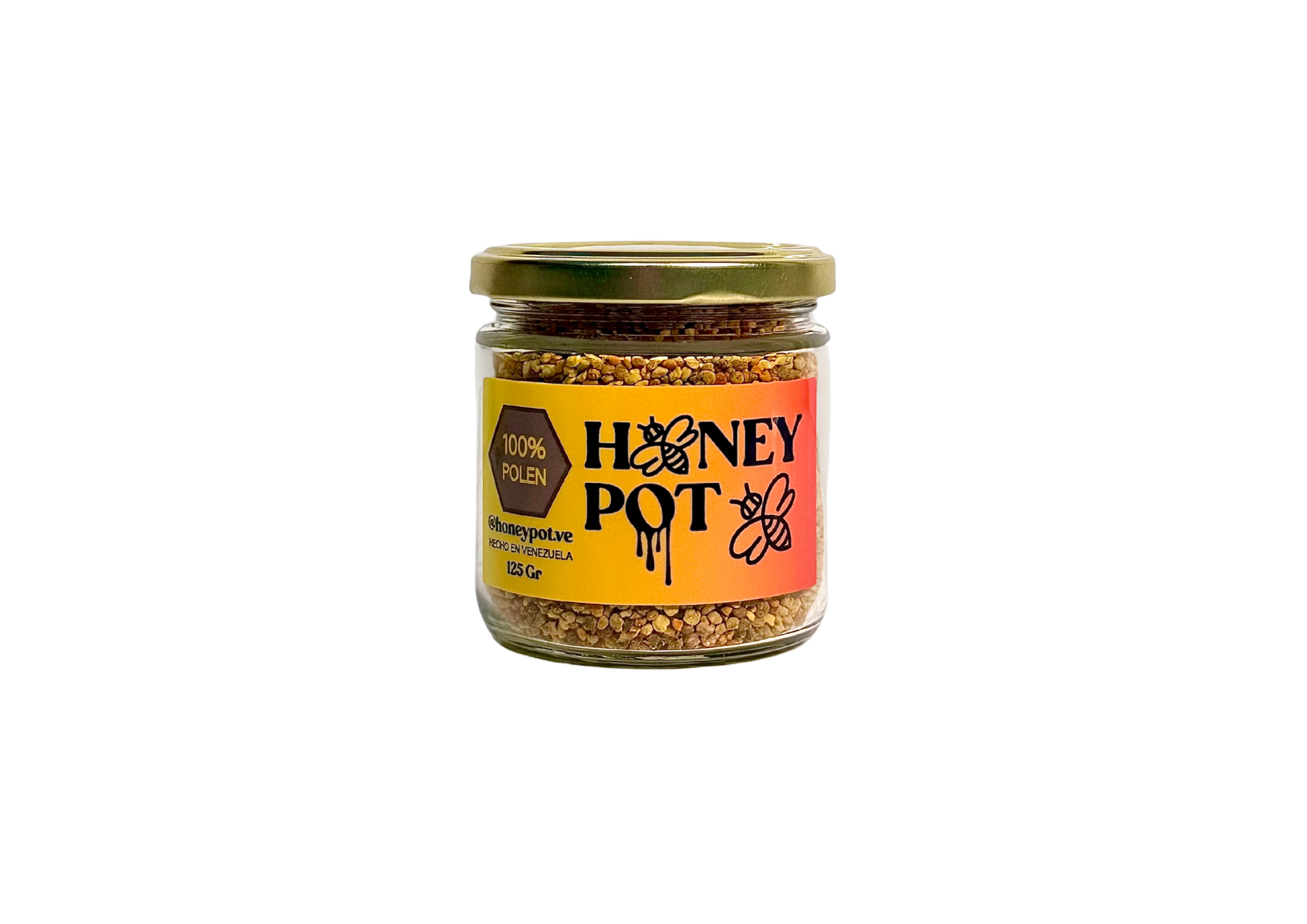 Polen Floral 125g - Miel pura artesanal Honey Pot cosechada en Guanare Portuguesa