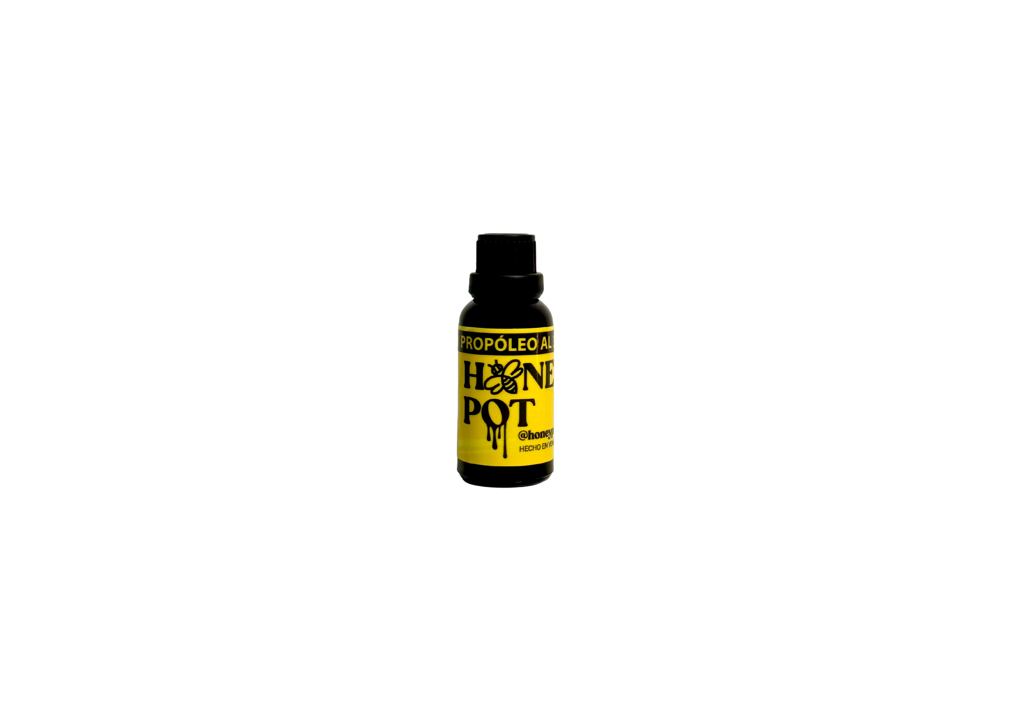 Extracto de Propóleo al 30% en Gotero 30ml - Miel pura artesanal Honey Pot cosechada en Guanare Portuguesa